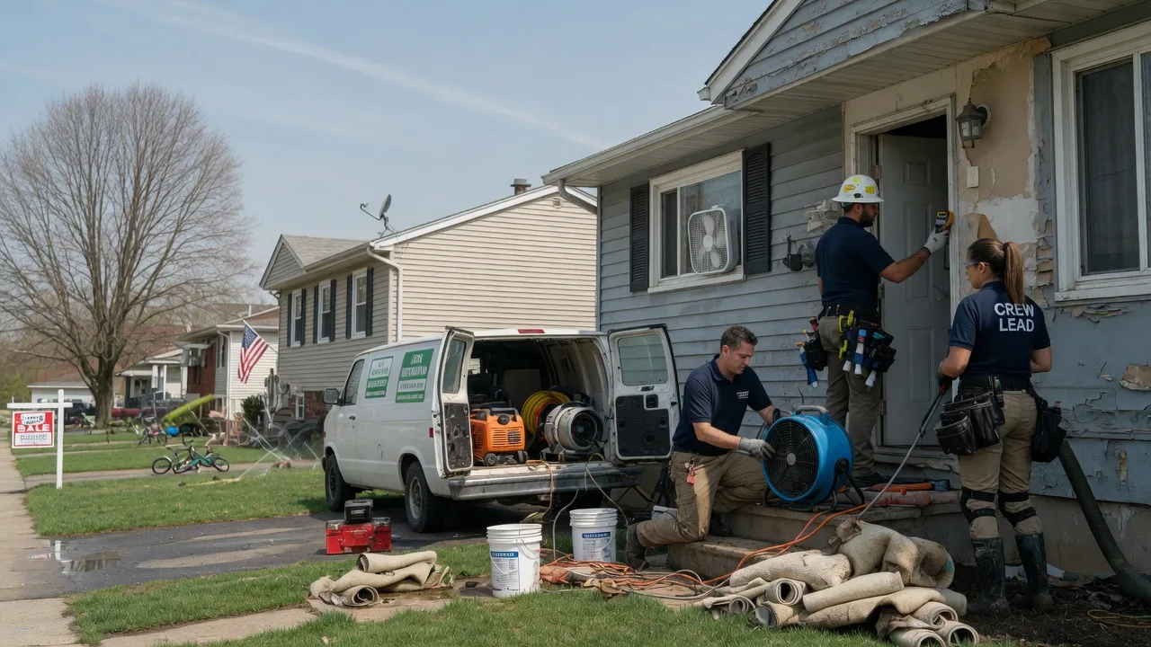 Flood Cleanup in Newville, PA near me